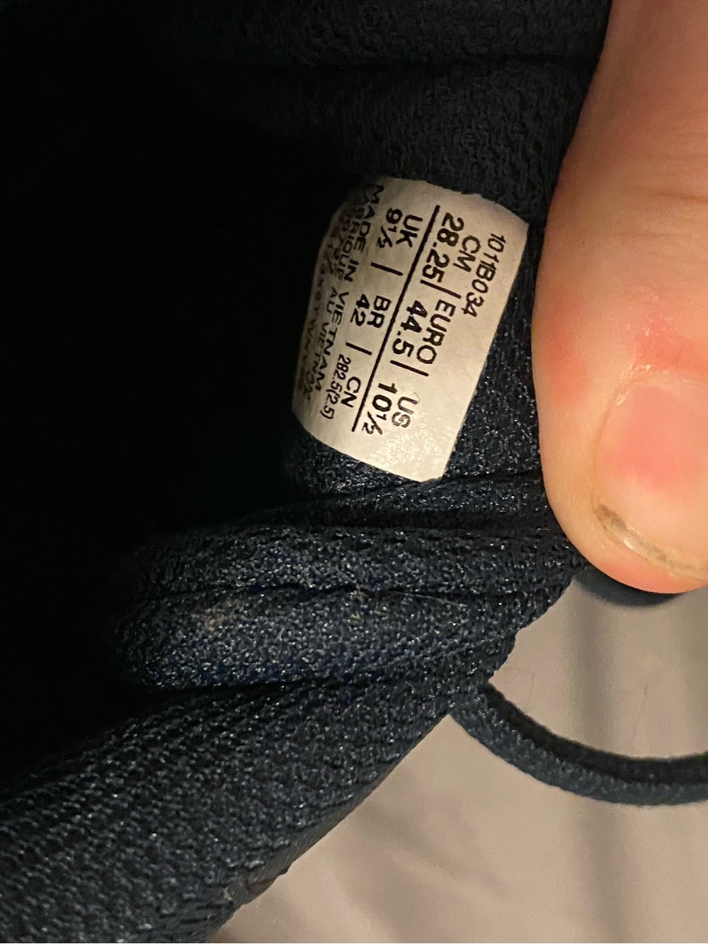 ASICS Men's blue and white Running Shoes - Picture 5 of 5